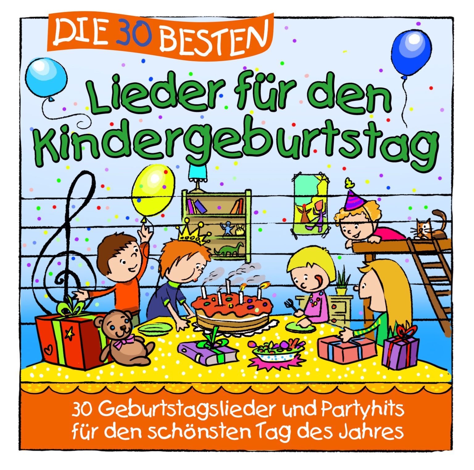 Die 30 besten Lieder für den Kindergeburtstag Lamp und Sumfleth